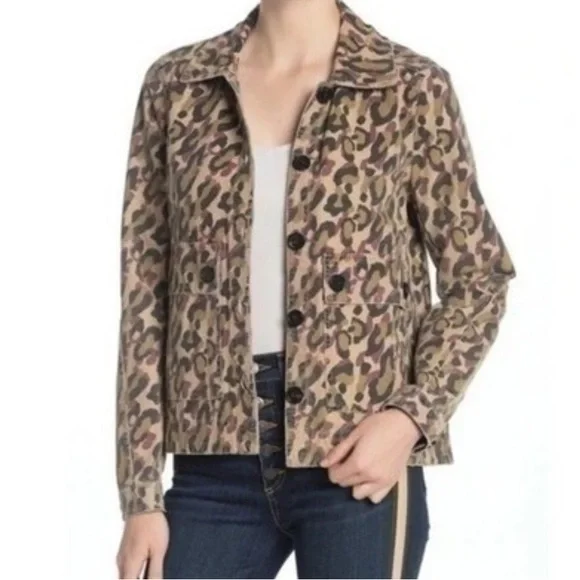 VERONICA BEARD Mercer Leopard Print Jacket - Picture 4 of 16